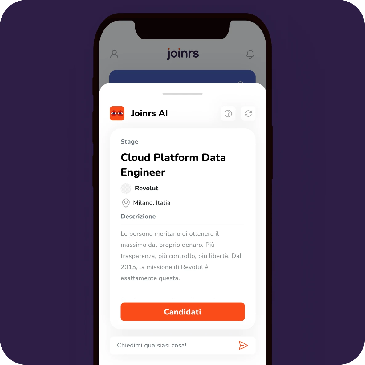 Perché Joinrs
