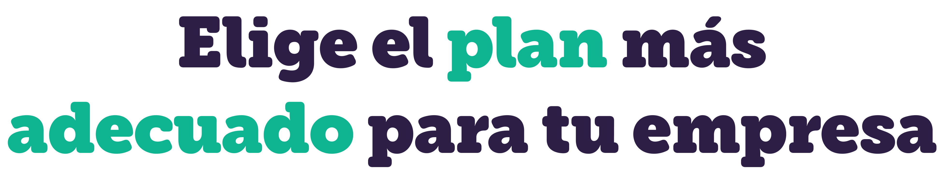 Scegli il piano più adatto alla tua azienda