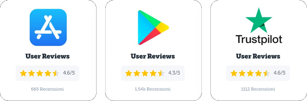 Joinrs reviews on the App Store, Google Play and Trustpilot